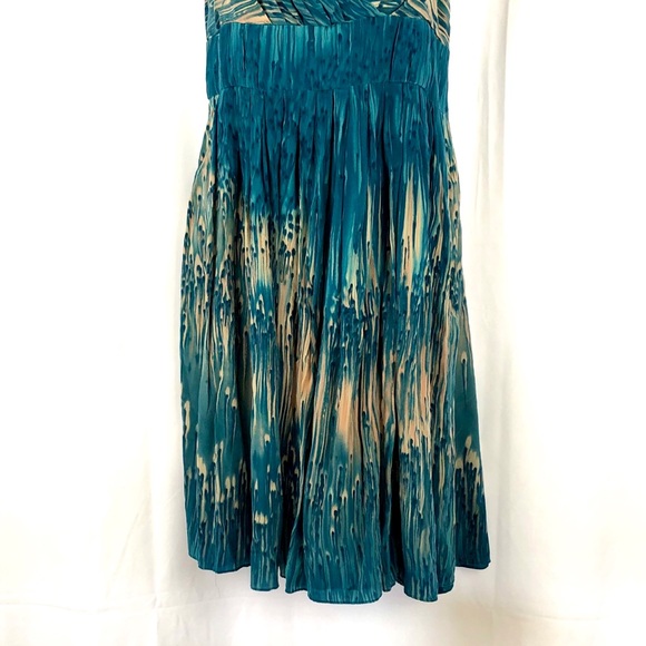 Anthropologie lil silk wide strap dress 6 - Picture 3 of 8